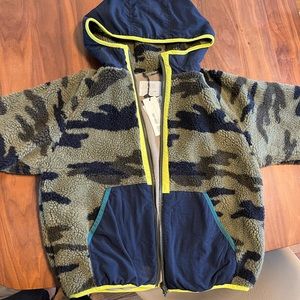Boys Zara fleece hoodie jacket